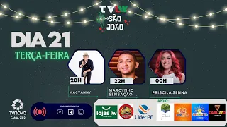#TVLWNoSaoJoaodeArcoverde - 21/06/2022