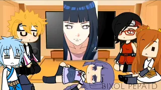 boruto and friends react to their parents + team7