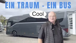 Teil 1. Luxusbus wird zum Reisemobil. Klaus Hünerkopf und sein Traum