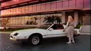 1985 Chevrolet Camaro Berlinetta Commercial