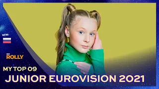 Junior Eurovision 2021 | My Top 9 - NEW: 🇷🇺