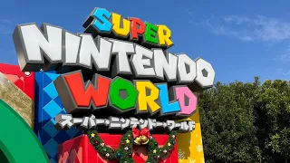 USJ in Osaka! Super Nintendo World was cool!