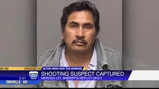 Suspect in Merced sheriff's sergeant shooting captured