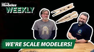 FineScale Modeler unboxes new kits, uses clothespins as clamps, and tries a video trend