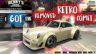 I Got The Removed Comet In 2024 March And Changed It Into RETRO | GTA Online