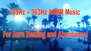 639 Hz + 963 Hz ASMR Egyptian Sekhmet Music for Aura Healing and Abundance!