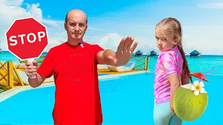 Anabella Shows  Pool Rules with Bogdan | Pool Day Adventures