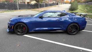 Chevrolet Camaro ZL1 1Le riverside blue metallic review