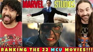 RANKING All 22 MCU Movies!!!