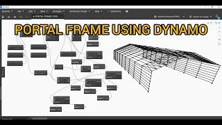 DYNAMO - Portal Frame in Revit.