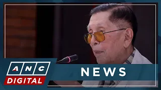 Enrile warns of alleged plot to embarrass Bongbong Marcos | ANC