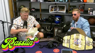 Orange Cassidy and Brandon Walker Share a Giant Tub of Pudding