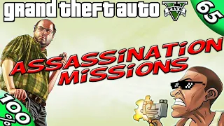 GTA V - ALL Optional Assassination Missions [100% GOLD Walkthrough]