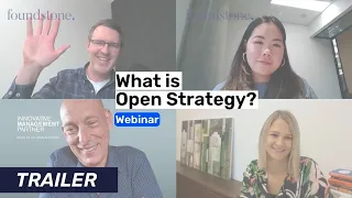 What is Open Strategy? Trailer (Webinar with Julia Hautz and Stephan Friedrich)