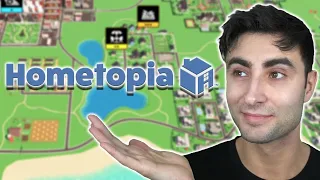 An Incredible Building Game Is About To Be Released | Hometopia