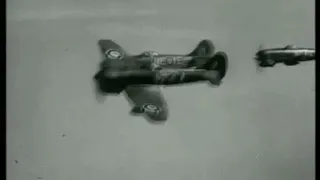 RAF Pilots strafing German targets, World War II