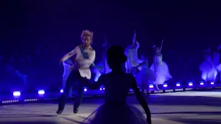 Evgeni Plushenko, Julia Lipnitskaya.Cinderella .Липницкая сбегает от Плющенко)