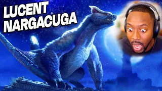 MHR Sunbreak • Lucent Nargacuga Is AMAZING!! First Attempt.. [New Monster Reaction]