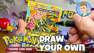 How to Draw Your Own Pokémon Cards!