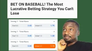 Bet On baseball The most lucrative betting strategy you can't lose