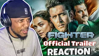 Fighter Official Trailer | REACTION!!! | Hrithik Roshan, Deepika Padukone...