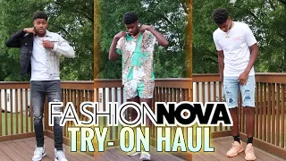 HUGE Fashion Nova Men try-on Haul! ($500) 🤯