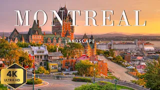 Montreal, Québec, Canada 🇨🇦 in 4K ULTRA HD 60FPS Video | Relaxation film with calming music - 4k HDR