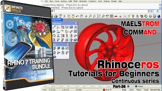 Rhino Tutorials for beginners | Rhinoceros 3D | Part 36 | MaelStrom Command Explanation