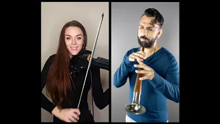 Baazigar O Baazigar - Lauren Charlotte Violin & Shehnai Guy | 90's Bollywood Song || Baazigar