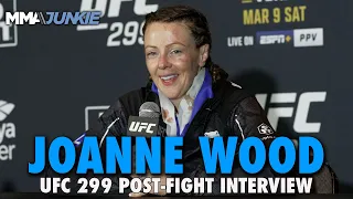 Joanne Wood Says Retirement Will Stick – Even if UFC Goes to Scotland | UFC 299