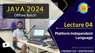 Java A Platform Independent Language :: Lecture 04 :: Java 2024
