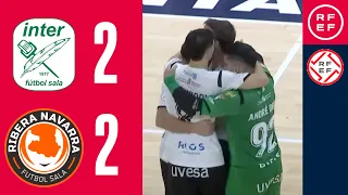 Resumen #PrimeraDivisiónFS | Movistar Inter FS 2 - 2 Ribera Navarra FS | Jornada 5