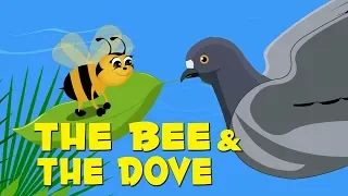 Moral Stories In English | The Bee And The Dove | English Animated Short Stories