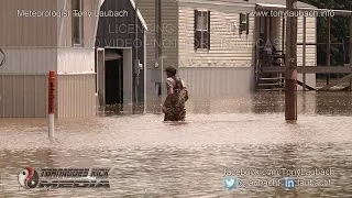 07/09/2014 Clarksville, MO - Mississippi River Crest Flood