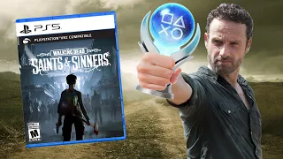 I SURVIVED The Walking Dead for this Platinum Trophy! (VR)