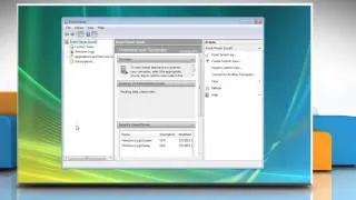 How to check the Windows® Vista Event Viewer for problems