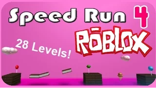 РОБЛОКС БЫСТРЫЙ БЕГ 4 - SPEED RUN 4  Игра из серии ROBLOX НА РУССКОМ.