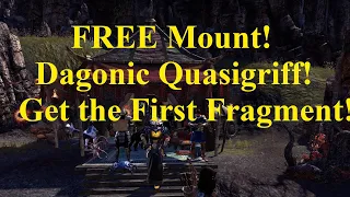 ESO FREE Mount! Dagonic Quasigriff! Get the First Stone!