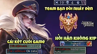 Ván Cuối Lên Cao Thủ Gặp Phải Team Bạn " Nháy Đèn " Cà Khịa TZT Cái Kết Late Game Hối Hận Không Kịp