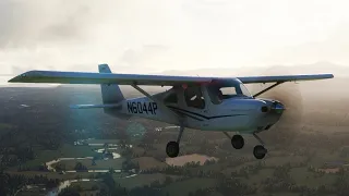 First look at the Cockspur Cessna 162 "Skycatcher" and Caernarfon airfield in Flight Simulator