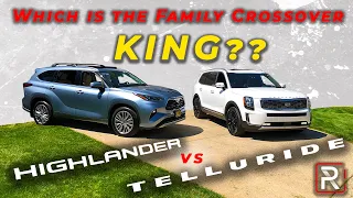 2020 Kia Telluride Vs. Toyota Highlander – Which is The King of Family Cars?