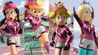 Mario Strikers Battle League - Pauline Daisy Peach and Rosalina Gameplay