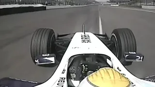 F1 onboard lap at Indianapolis with nico rosberg