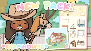 *NEW* Modern Family Farmhouse! 🏡 *3 FLOORS!?* || voiced 🔊 || Toca Life World 🌎