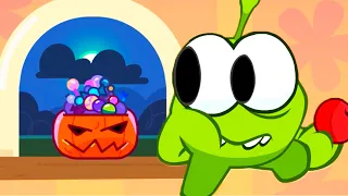 Cerita Om Nom 💚 Pencuri Labu: Kutukan Permen 🍭 🎃 Film animasi pendek sedih ⭐ Super Toons TV Bahasa