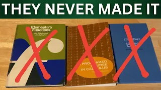 Math Books That Never Made It