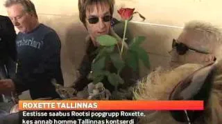 Roxette in Estonia (News report on ETV, 17 July, 2011)