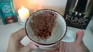 COCOA READING☕😍💯😮What's Hidden From You??🤔🌚Tarot, Coffee Reading