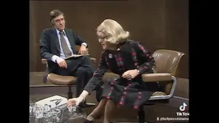 Bette Davis on the Parkinson show in 1975