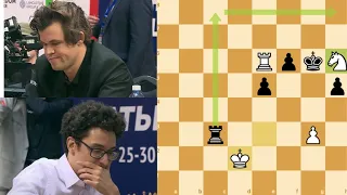 Fabiano Caruana vs Magnus Carlsen | World Blitz Championship